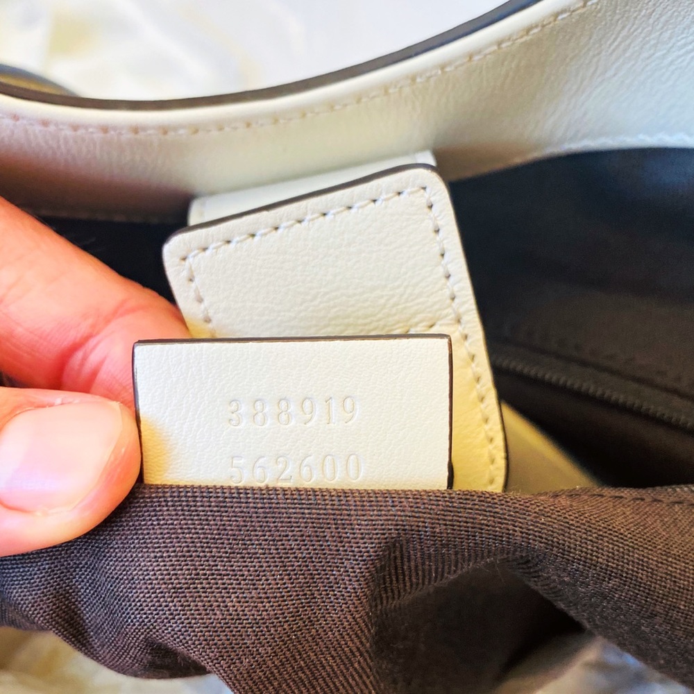 Gucci Handbag Supreme Gg Canvas Ebony White Tote - Picture 12 of 15